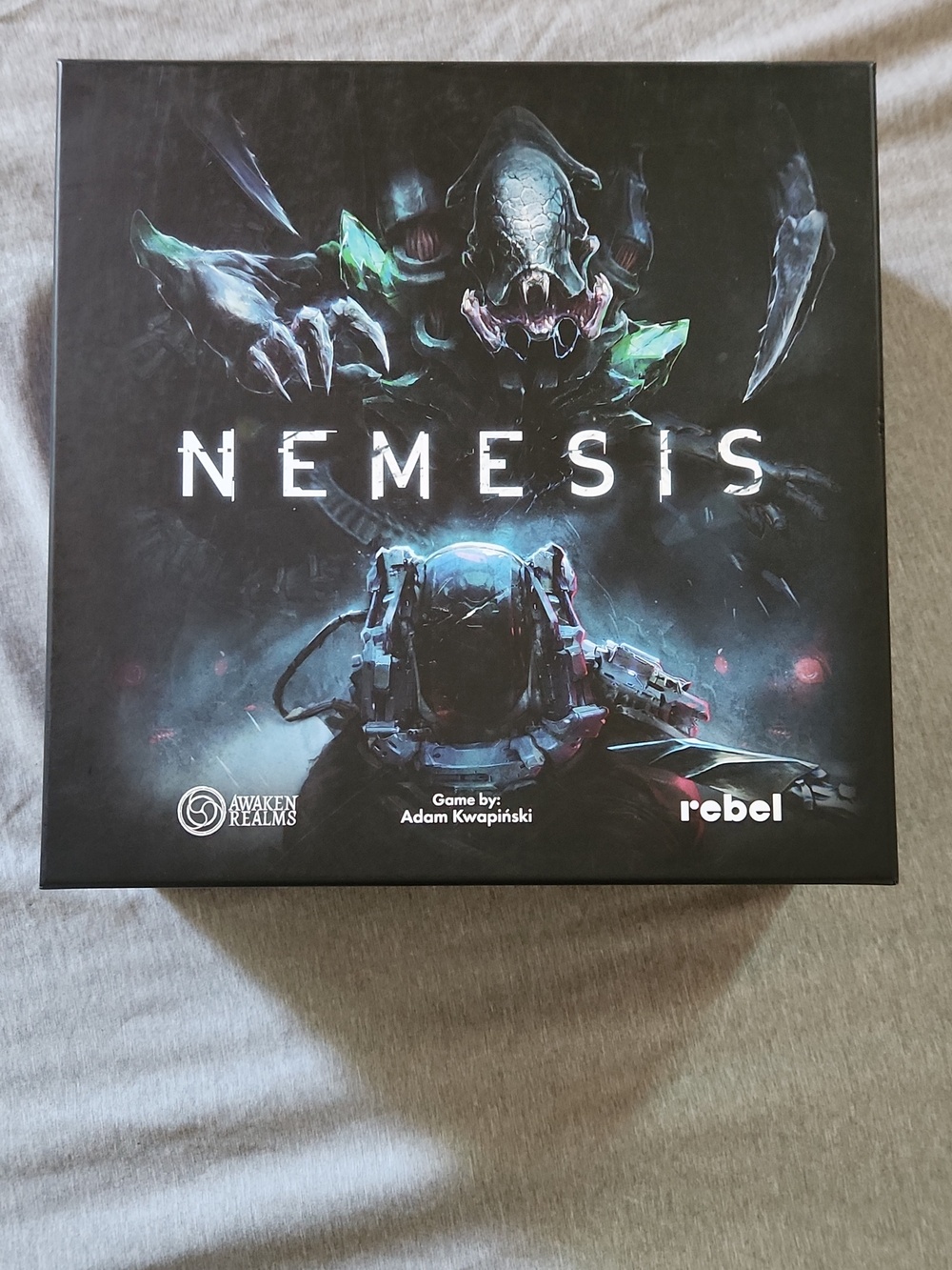 Nemesis Board Game by Awaken Realms - Black Sci-Fi Strategy Game